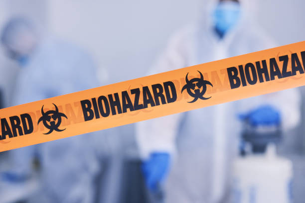 Professional Infectious Disease Decontamination technician working in Colebrook, NH
